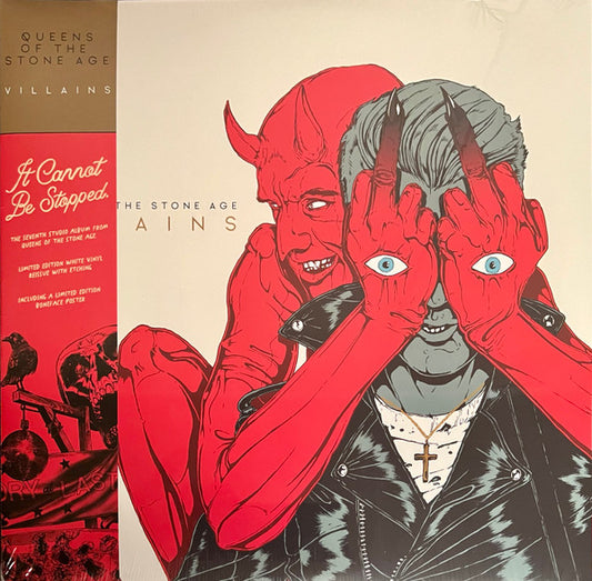 Queens Of The Stone Age "Villains" (White Vinyl+Poster)