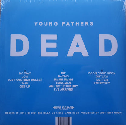 Young Fathers "Dead" (Clear Vinyl)